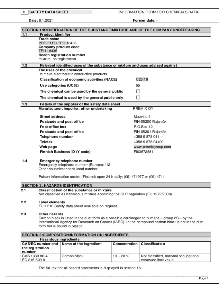 Fillable Online x safety data sheet Fax Email Print pdfFiller