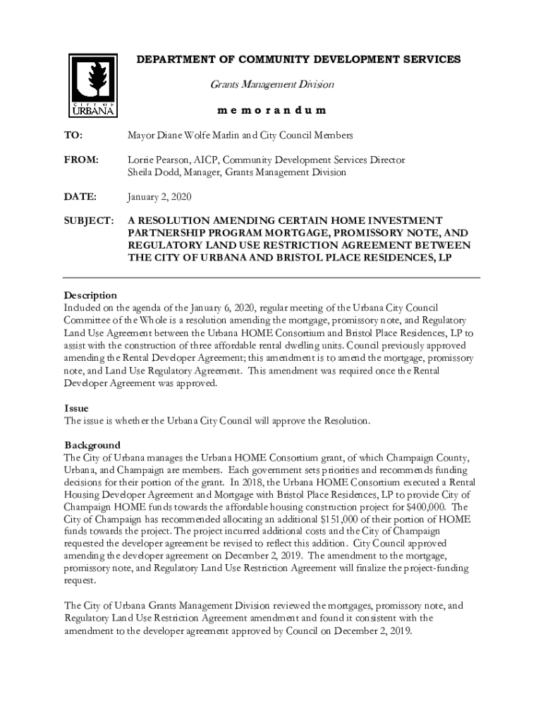 Fillable Online www2 city urbana il Mayor Diane Wolfe Marlin and Urb