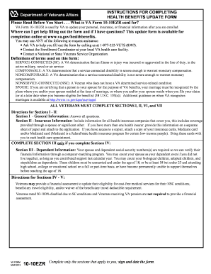 Va Form 10 10ez Printable - prntbl.concejomunicipaldechinu.gov.co