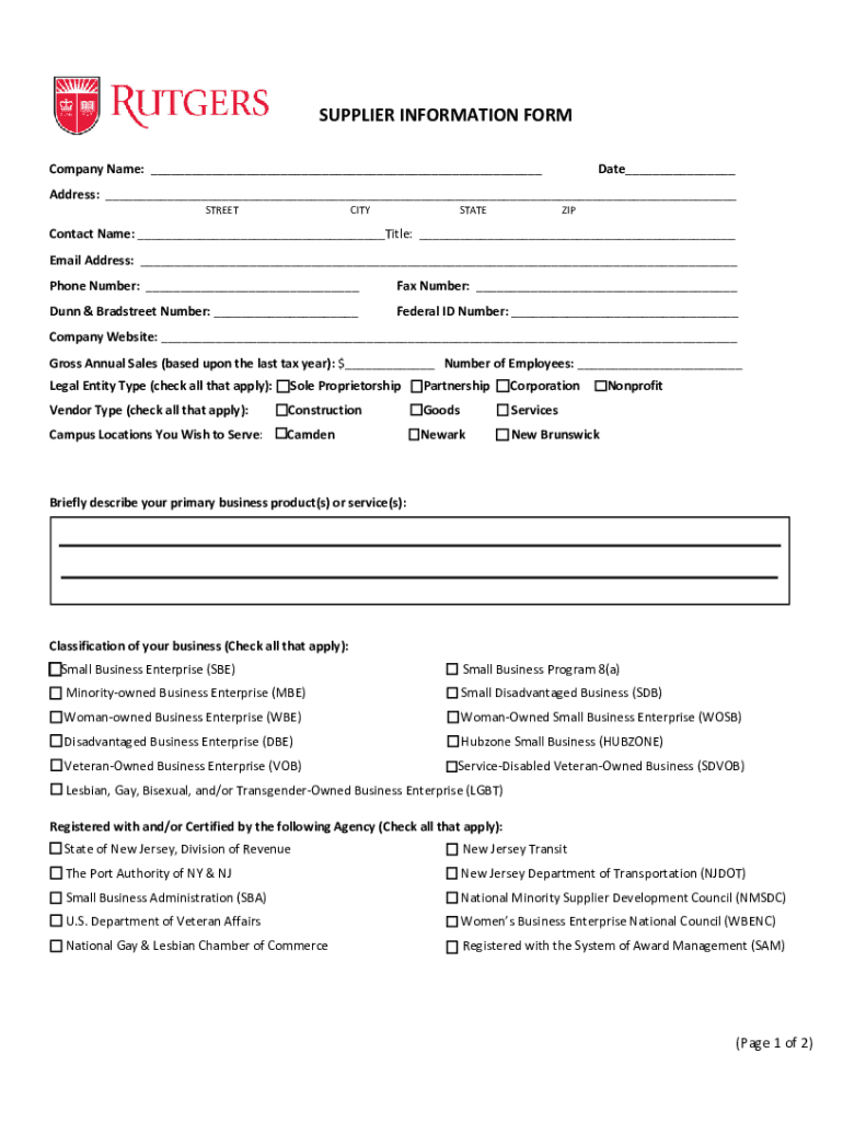 Fillable Online procurementservices rutgers Order Real Estate Title