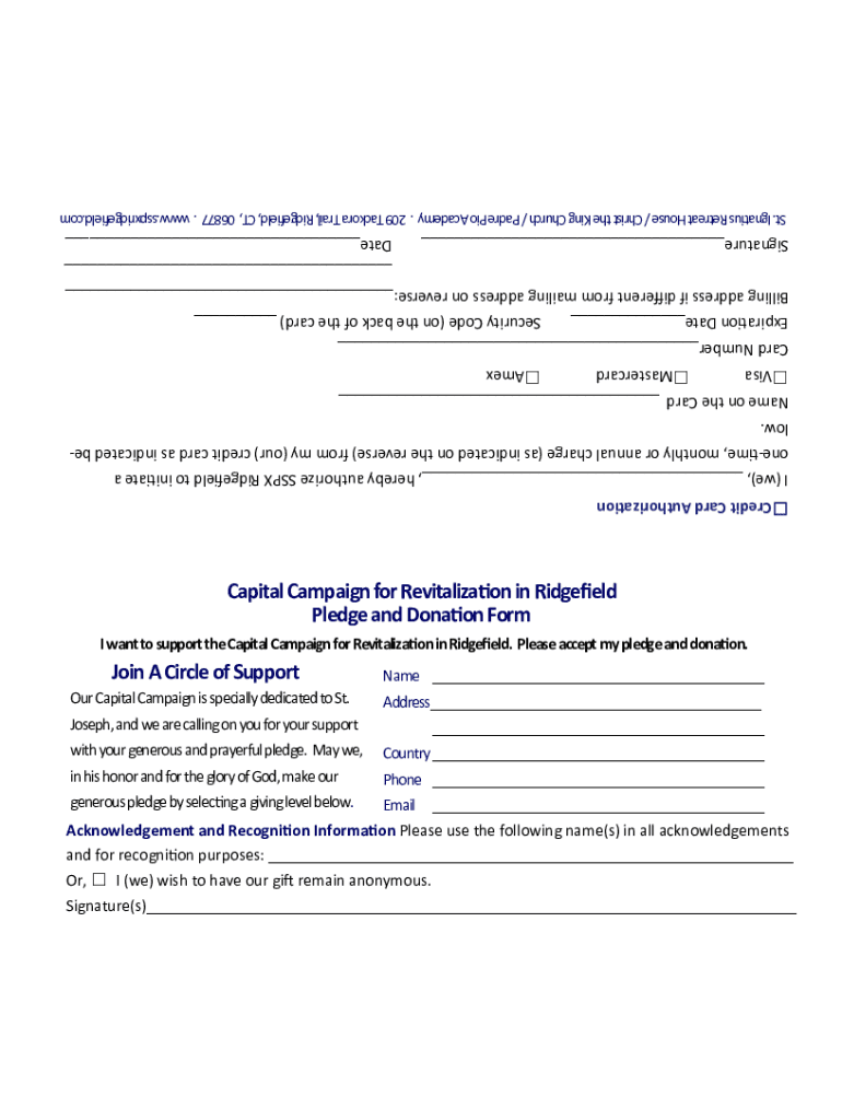 Fillable Online St. Ignatius Retreat House District of the USA Fax