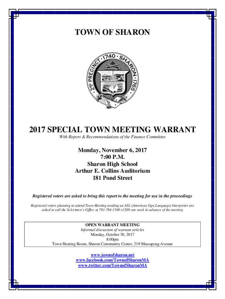 Fillable Online SHARON ZONING BYLAW Draft 4 Fax Email Print pdfFiller