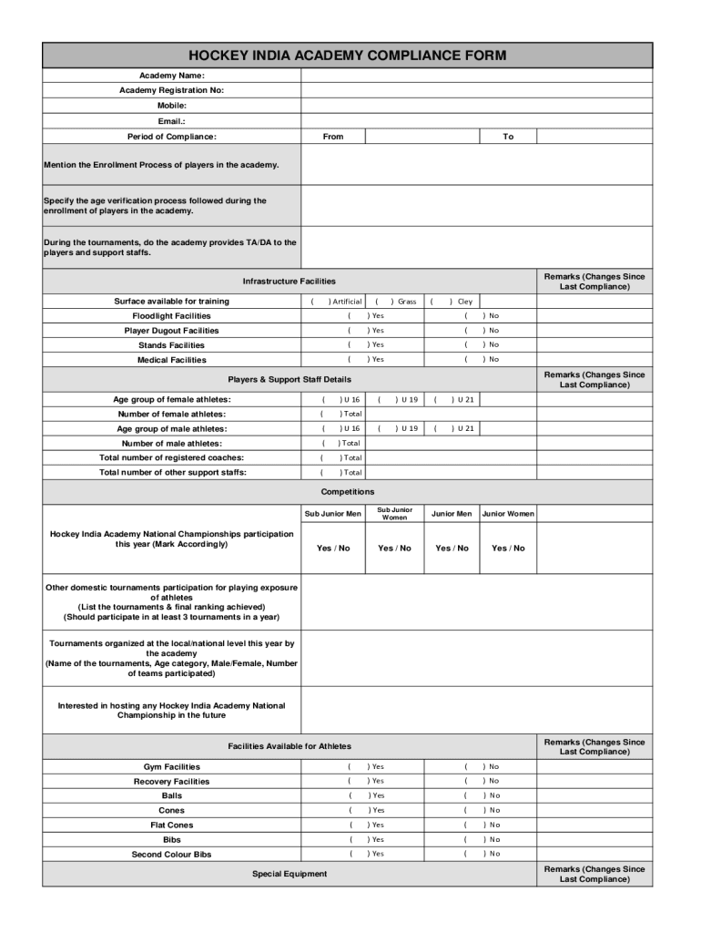 Fillable Online Academy Application Form Fax Email Print pdfFiller