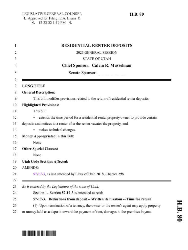 Fillable Online le utah S.B. 281 Modifications to Military Tax
