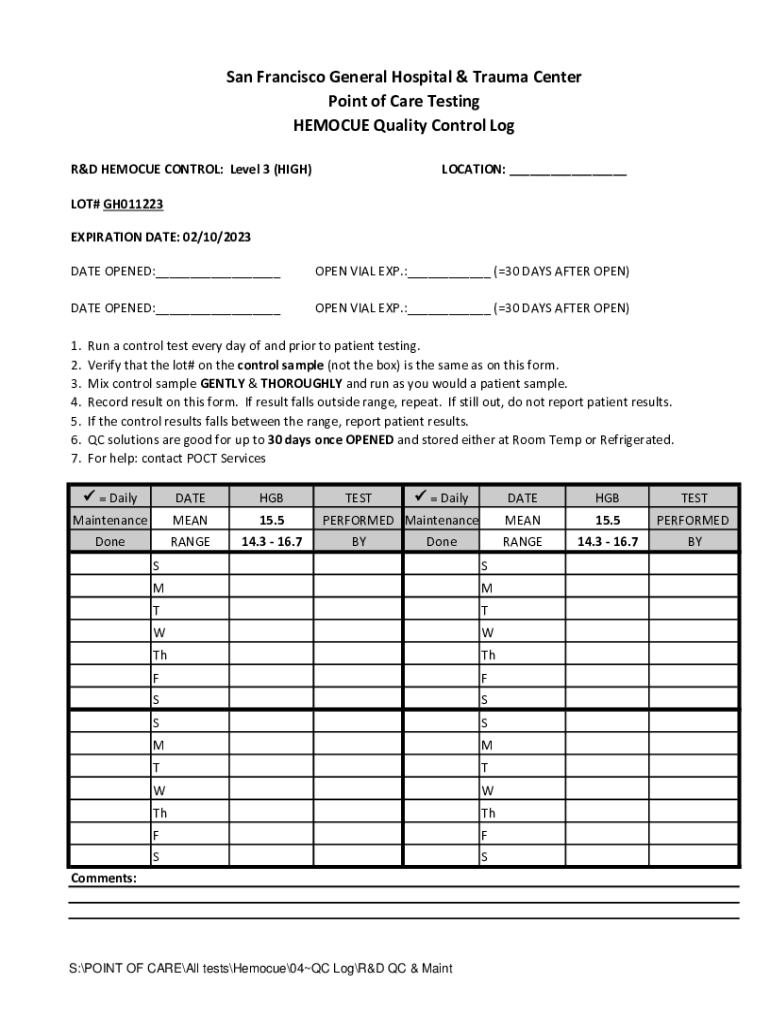 20222024 Form CA Zuckerberg San Francisco General Hospital and Trauma
