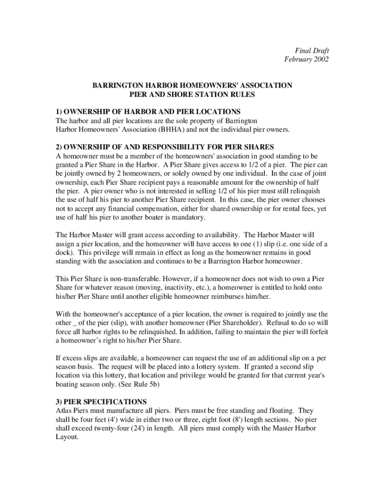 Fillable Online Town of Brunswick, Maine Harbor Management Plan Fax