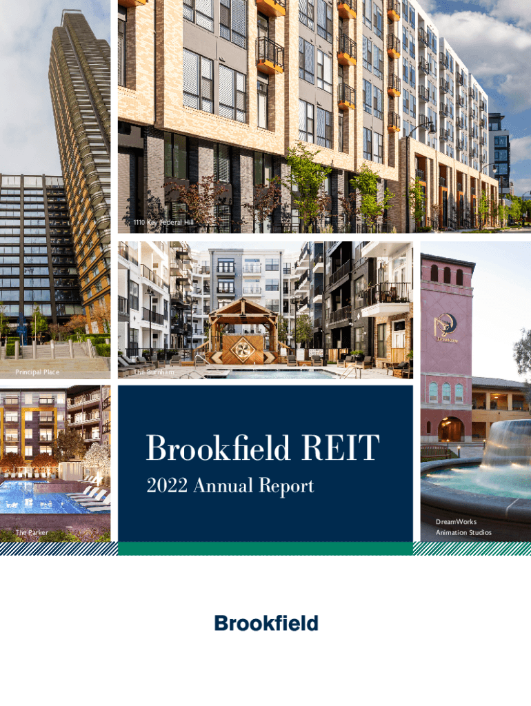 Fillable Online BROOKFIELD REAL ESTATE TRUST INC. Form Fax