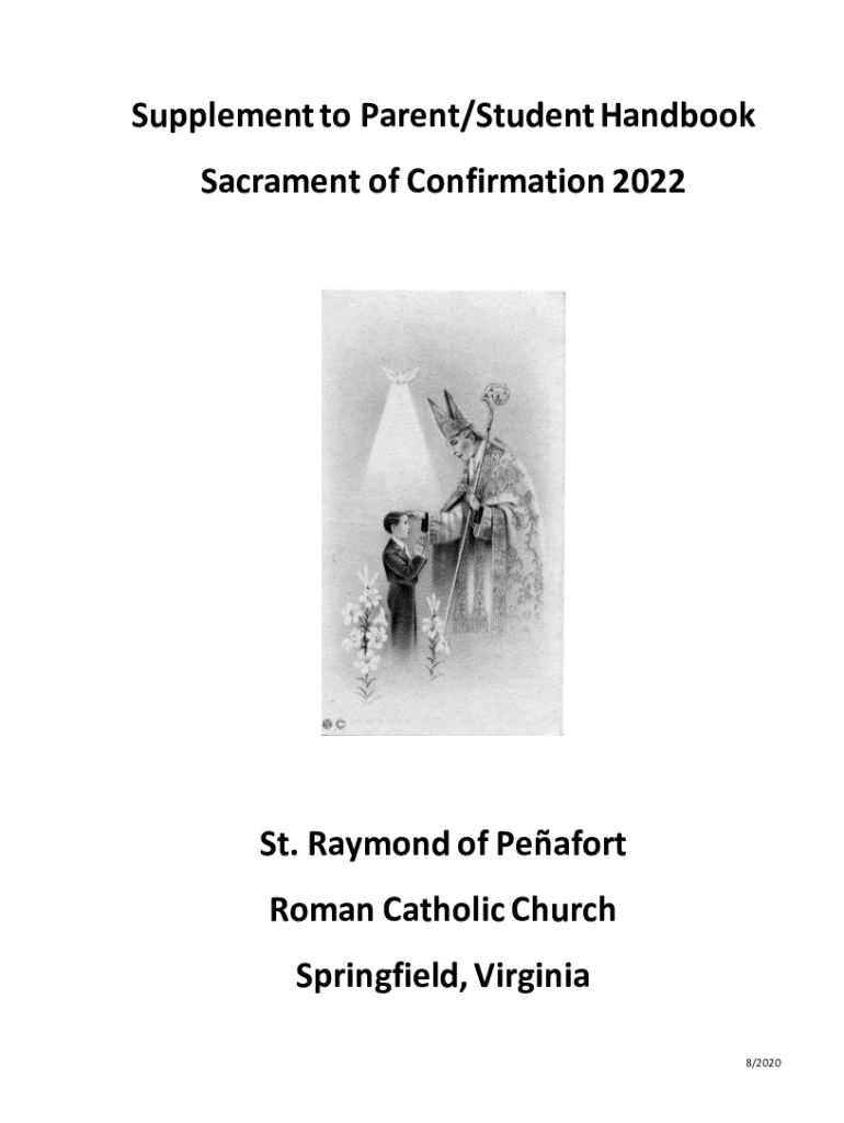 Fillable Online St. Raymond of Penafort Catholic Church Springfield
