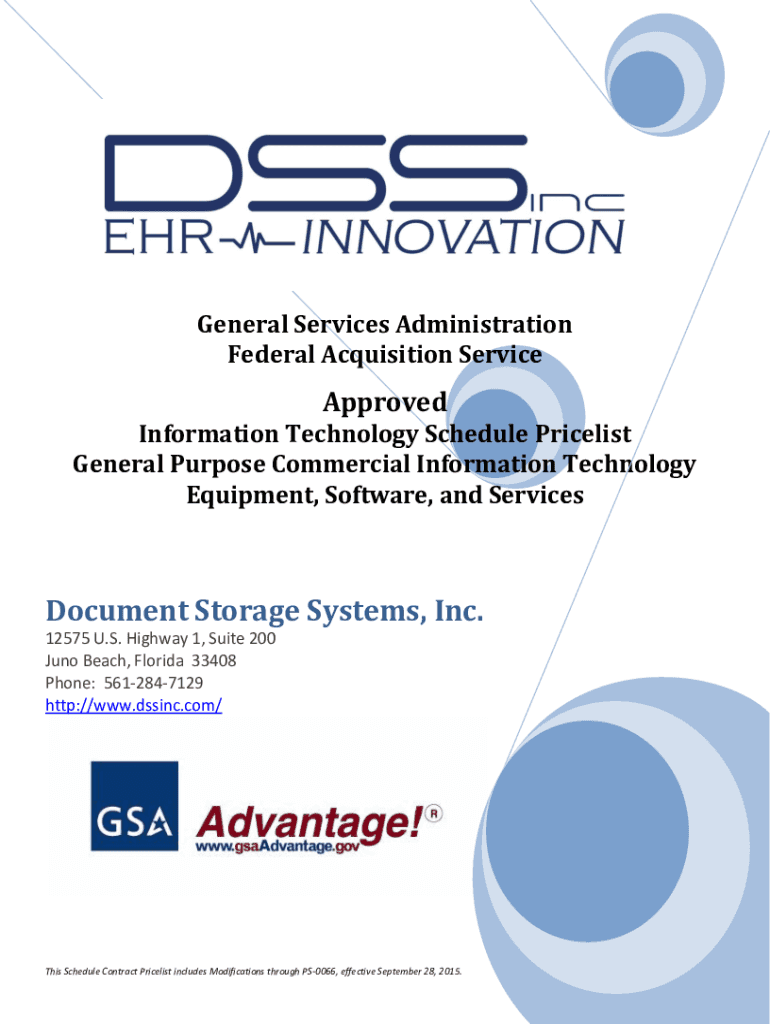 Fillable Online Document Storage Systems, Inc. Company Profile Fax