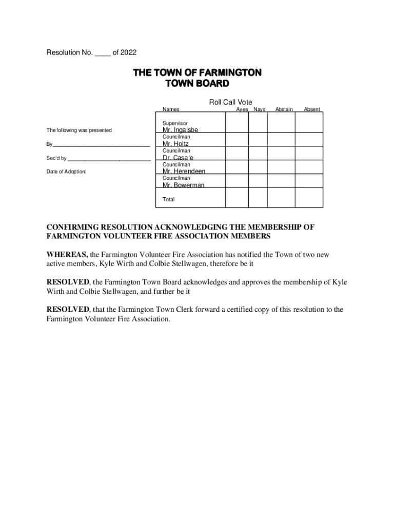 Fillable Online j b5z Town of Farmington, NY Parks, Trail and