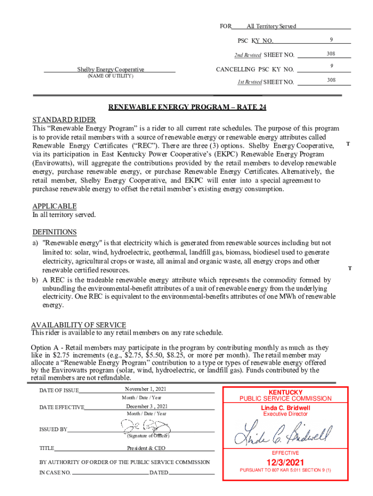 Fillable Online rates, rules and regulations for furnishing service Fax