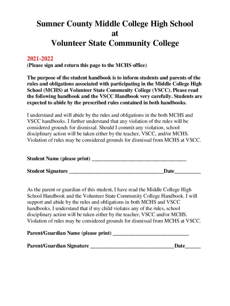 Fillable Online Sumner Middle College High School Graduation Fax Email