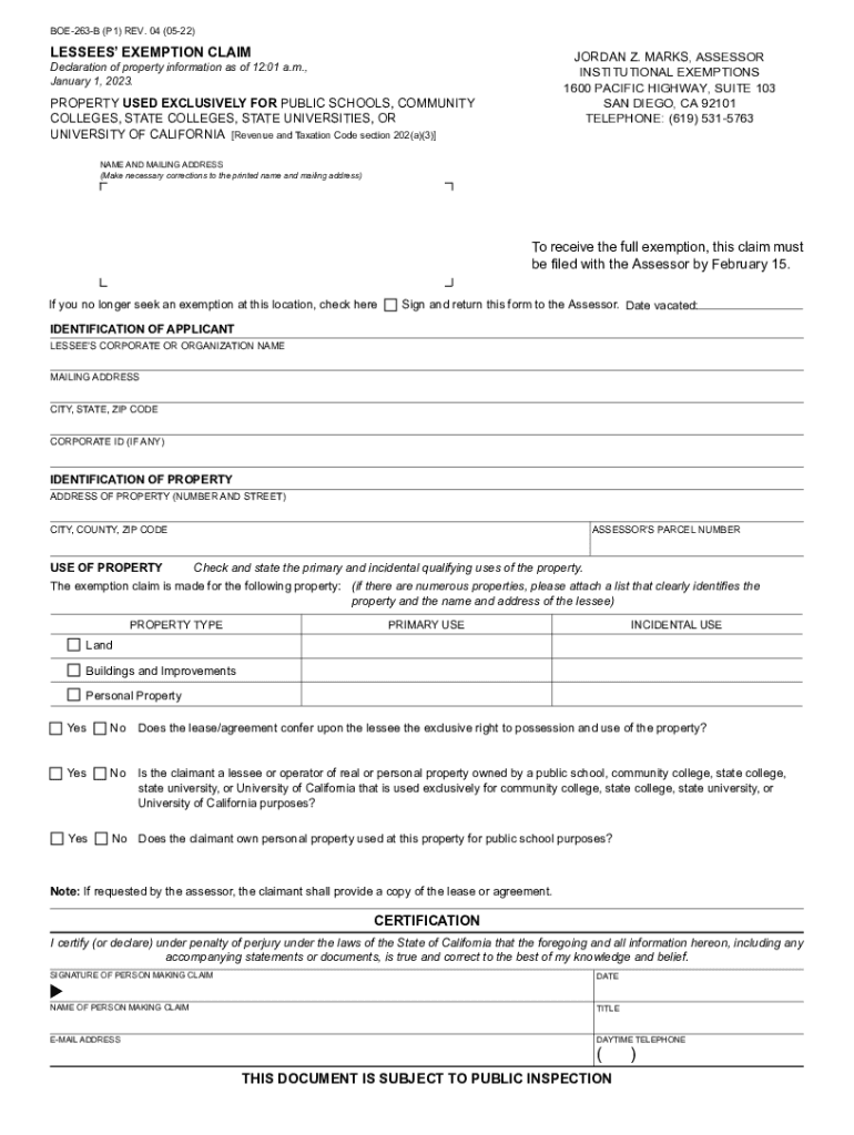 Fillable Online TreasurerTax Collector San Diego Fax Email Print