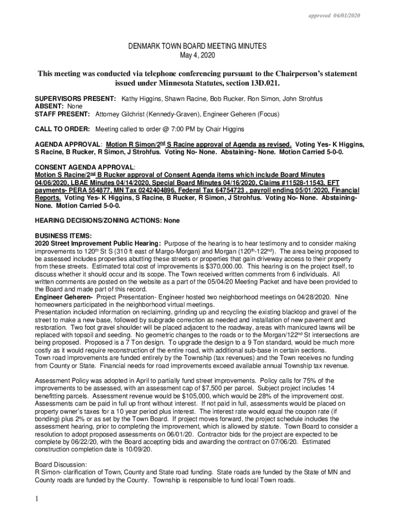 Fillable Online STAFF PRESENT Attorney Gilchrist (KennedyGraven), Engineer Geheren (Focus) Fax