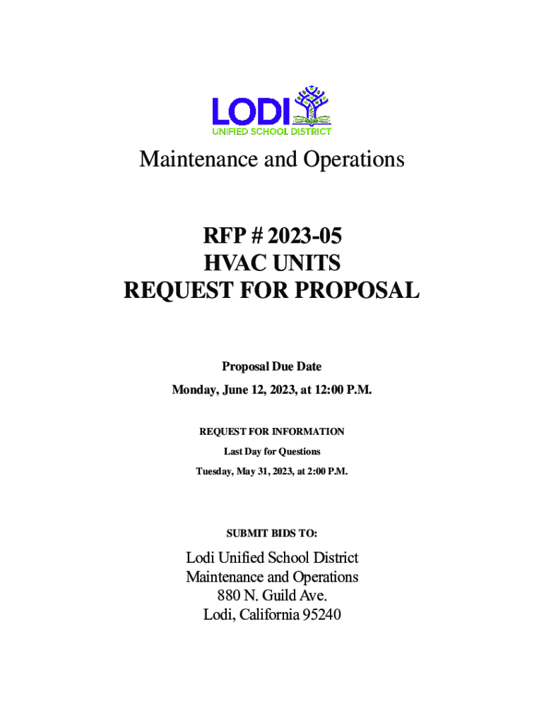 Fillable Online Facility Operations and Maintenance Services, RFPFSSP