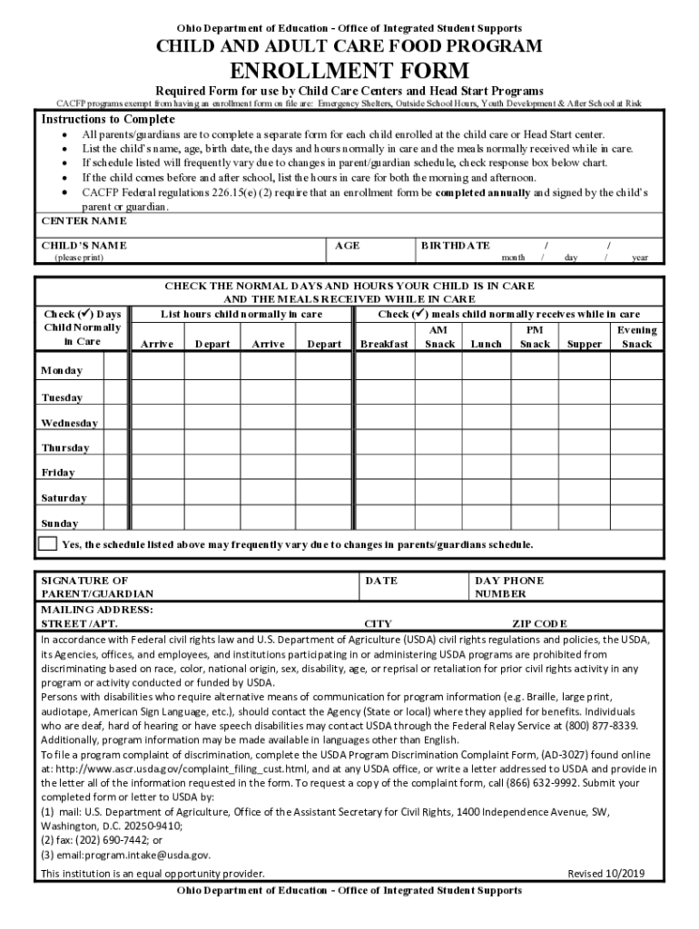 Fillable Online Special Diet Form Fax Email Print pdfFiller
