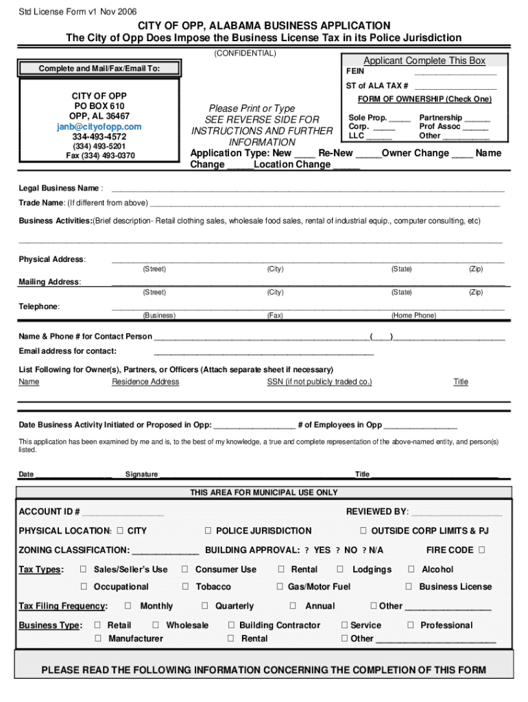 Fillable Online Police Jurisdictions Alabama Department of Revenue