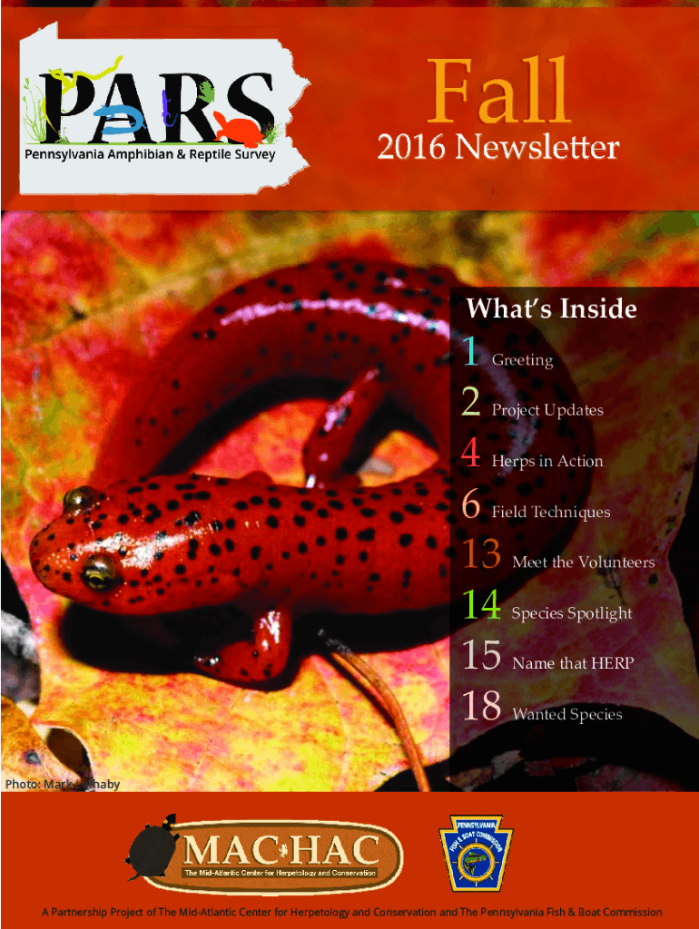 Fillable Online Checklist of the Standard English Names of Amphibians