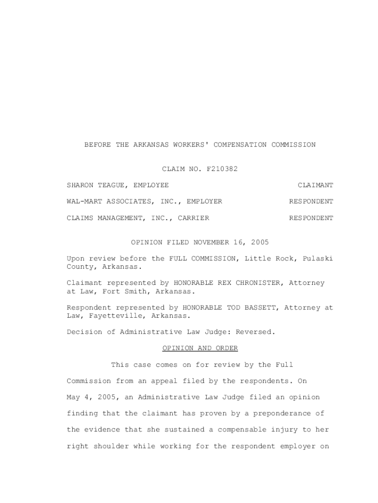 Fillable Online SHARON TEAGUE, EMPLOYEE Fax Email Print pdfFiller