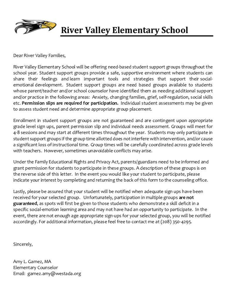 Fillable Online A Case Study of The River Valley School District Fax