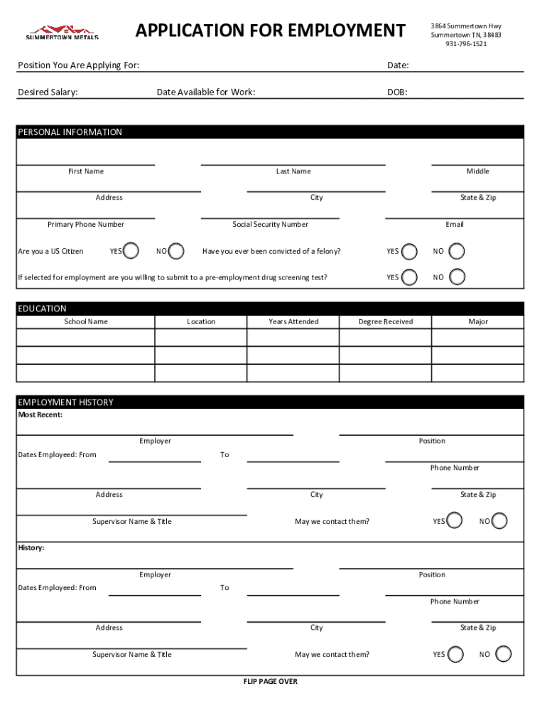 Fillable Online What to Put for Desired Salary on a Job Application Fax