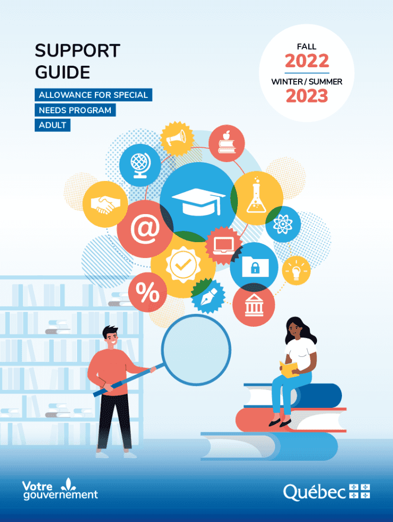 Fillable Online Allowance for Special Needs Program Adults. Presentation of the eligibility