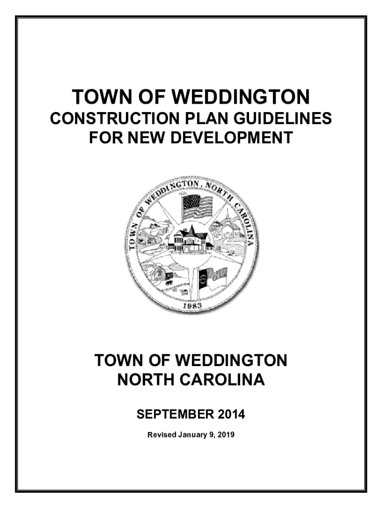 Fillable Online Construction Plan Guidelines for New Development Fax Email Print pdfFiller