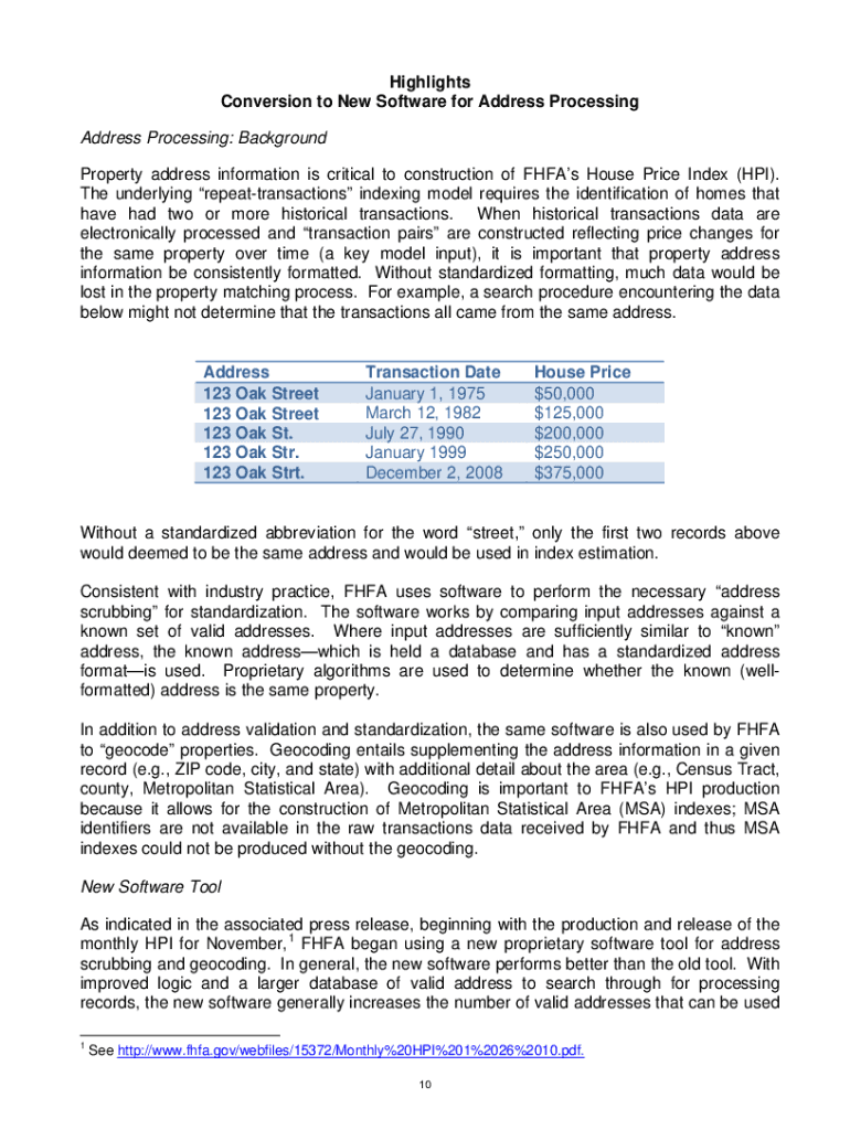 Fillable Online FHFA House Price Index hits an alltime high Fax Email
