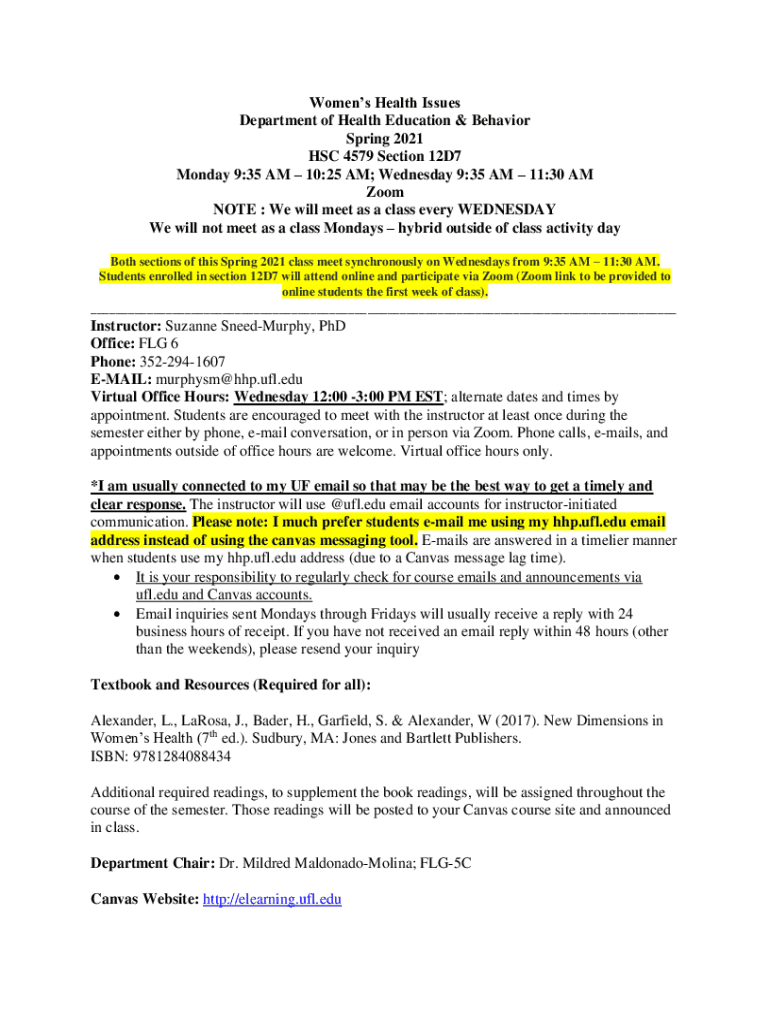 Fillable Online About the Women's Health Education Program Fax Email