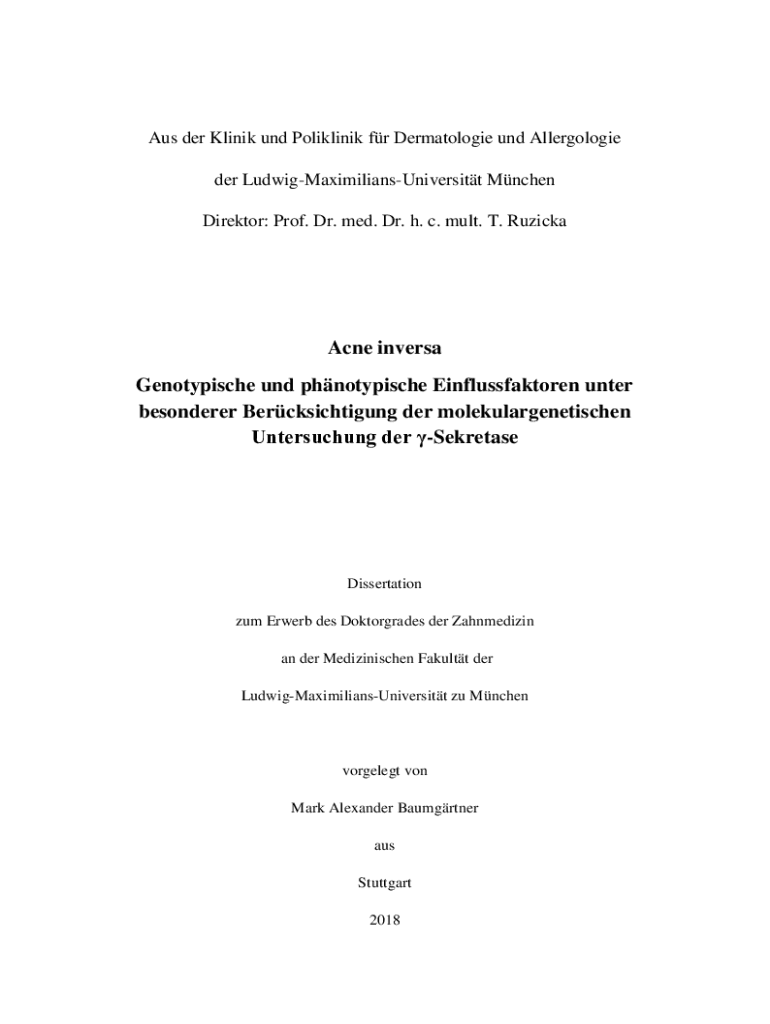 Fillable Online edoc ub unimuenchen Prof. Dr. med. Dr. h.c. mult