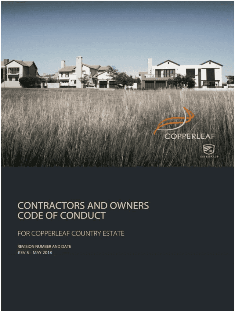 Fillable Online copperleaf co CopperleafCountryEstateOwnersand