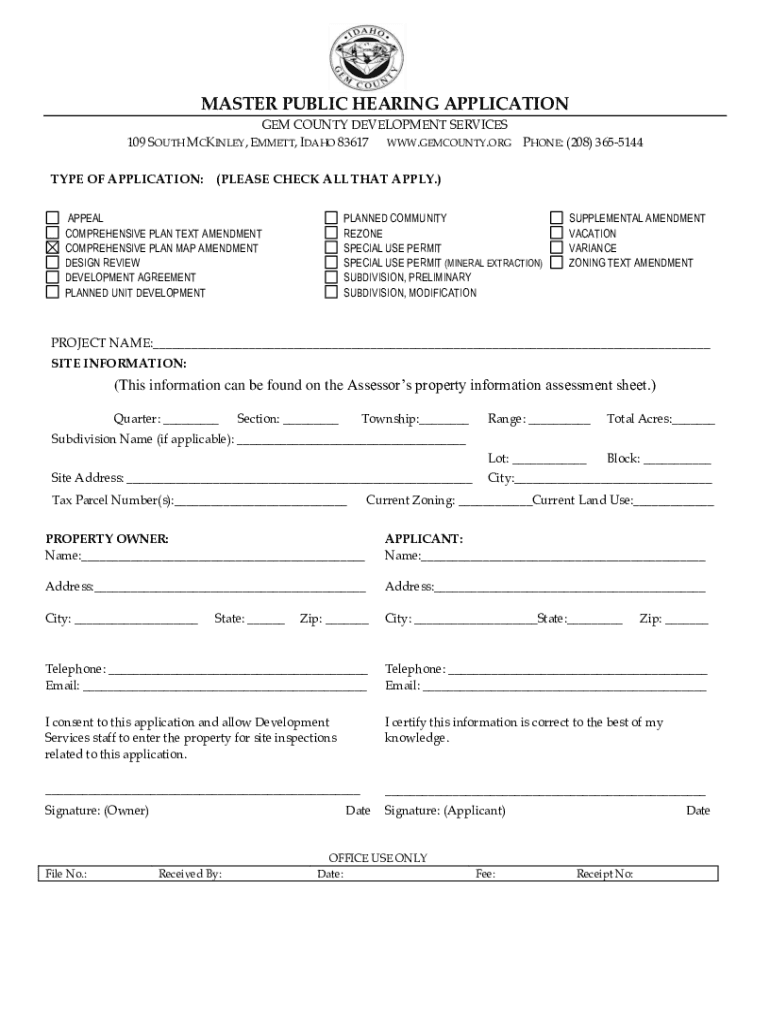 Fillable Online Development Services Applications Fax Email Print