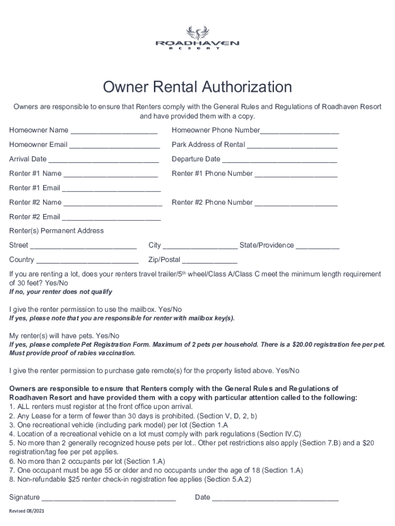 Fillable Online Renting in an HOA? Understand Who Is Responsible for