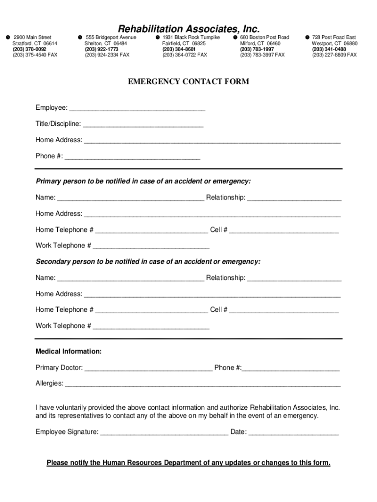 Fillable Online THE BEST 10 Physical Therapy in Stratford, CT Fax Email