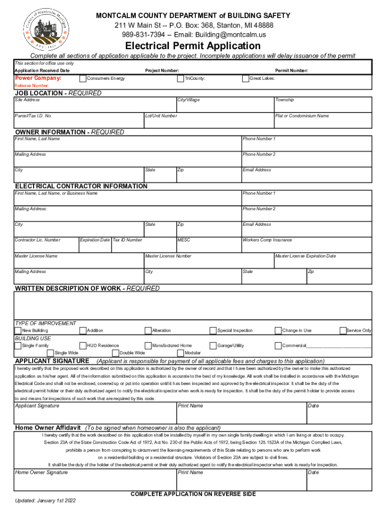 Montcalm county electrical permit Fill out & sign online DocHub