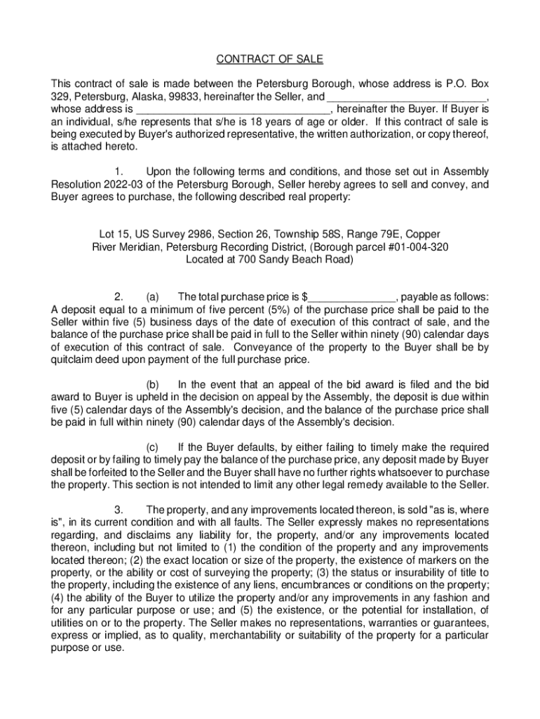 Fillable Online HomeChoice Purchase & Sale Agreement (Sample) Fax Email Print pdfFiller