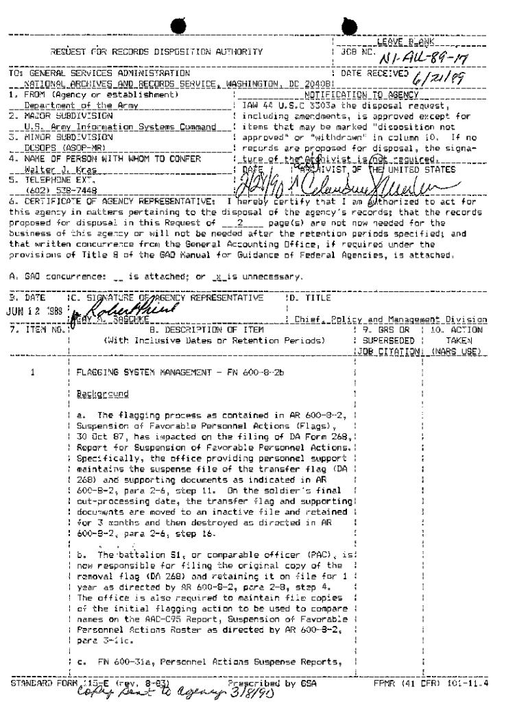 Fillable Online Army Training Requirements and Resources System ( Fax Email Print pdfFiller