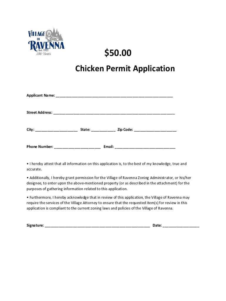 Fillable Online chicken form.docx Fax Email Print pdfFiller