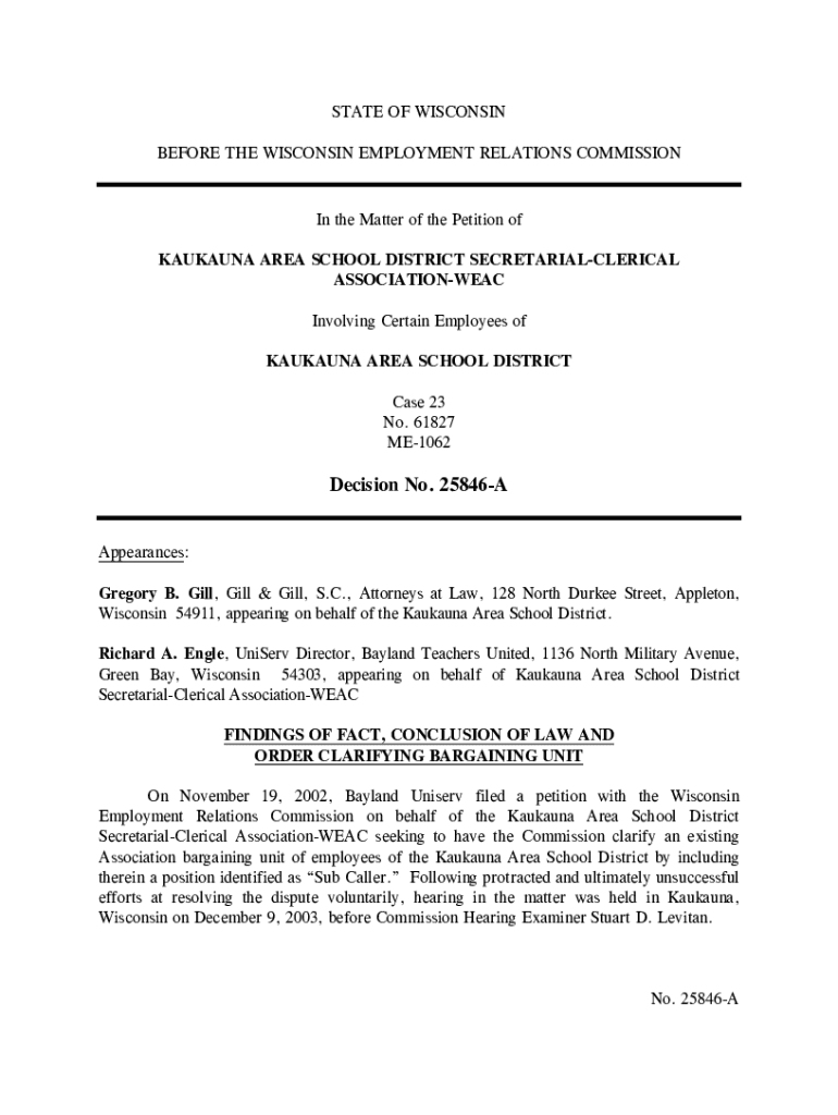 Fillable Online Kaukauna Area School District Forms Fax Email Print pdfFiller