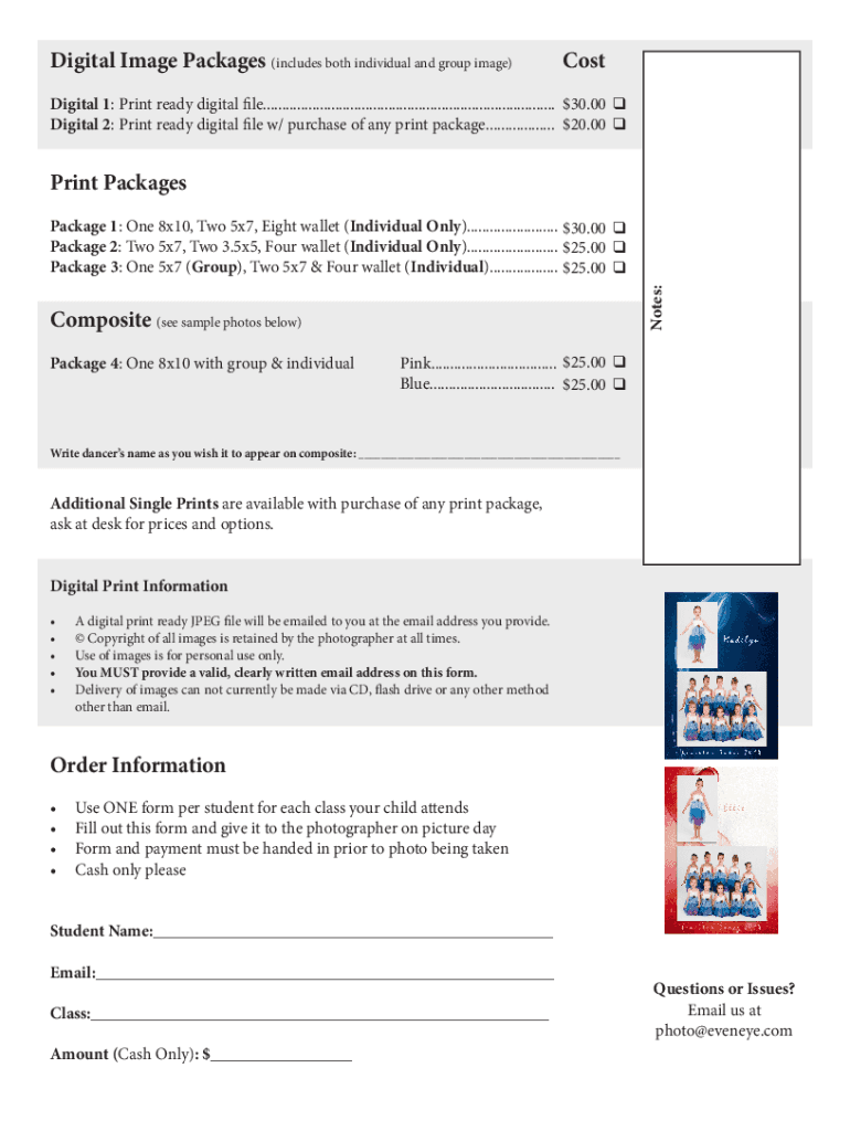Fillable Online Order Photo Prints Online Print Pictures Fax Email Print pdfFiller