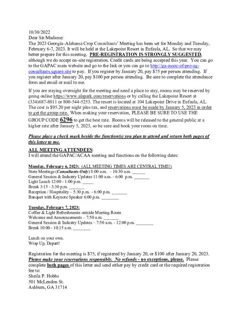 Fillable Online Lakepoint State Park Resort Lodge and Convention Center