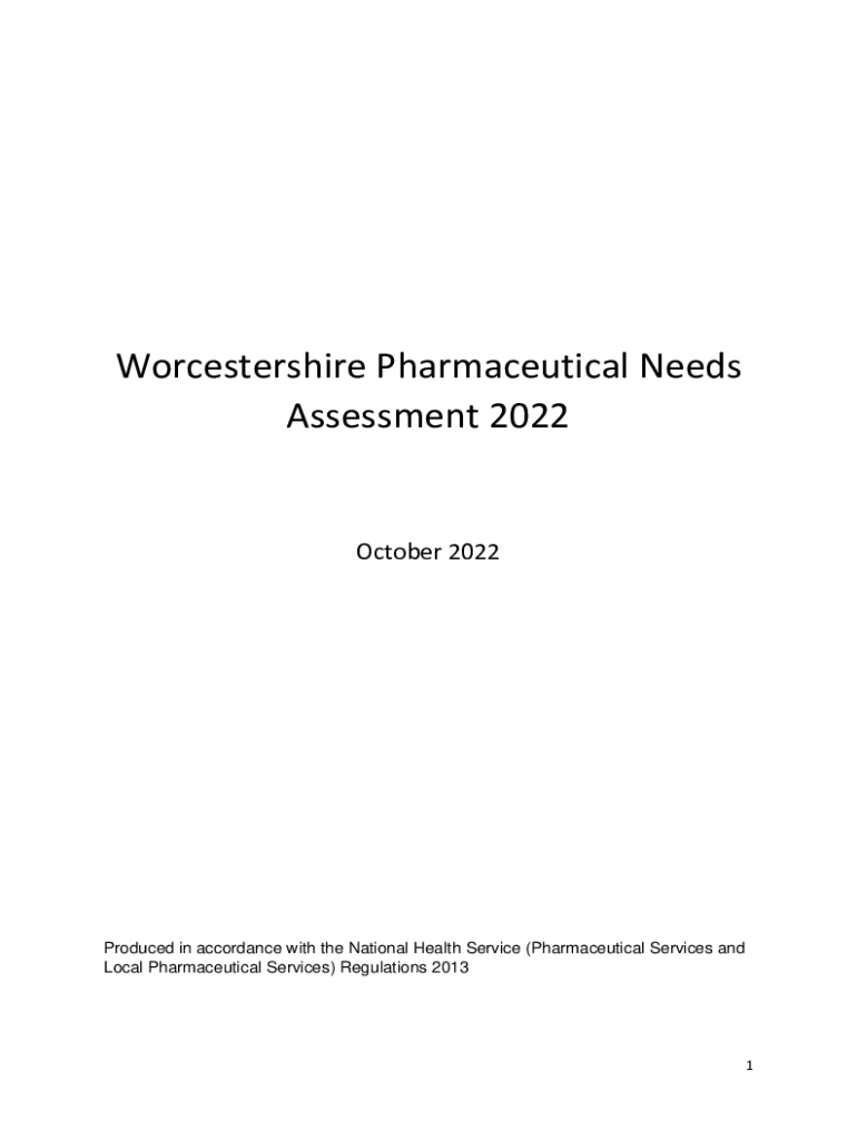 Fillable Online JSNA Pharmaceutical Needs Assessment (PNA) Fax Email