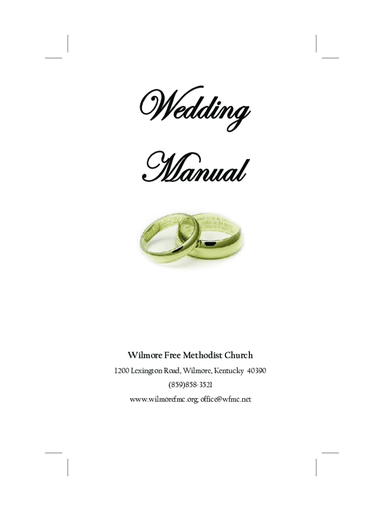 Fillable Online Wilmore Free Methodist Church a community that
