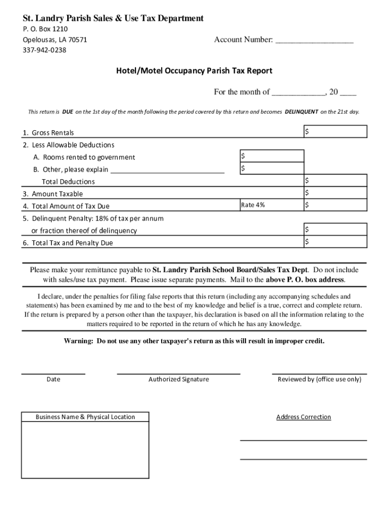 Fillable Online For Sale, Wanted or For Free in St. Landry Parish Fax