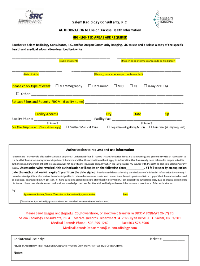 Fillable Online Release of Records Request Fax Email Print pdfFiller