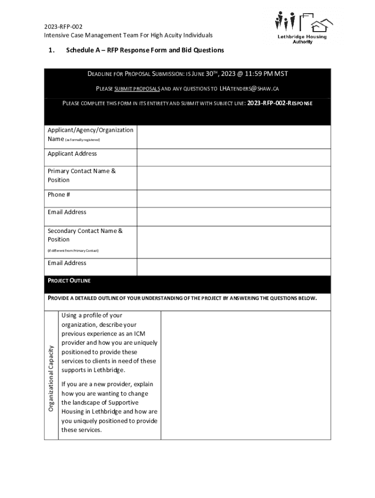 Fillable Online Request for Proposals (RFP) For Architectural Design