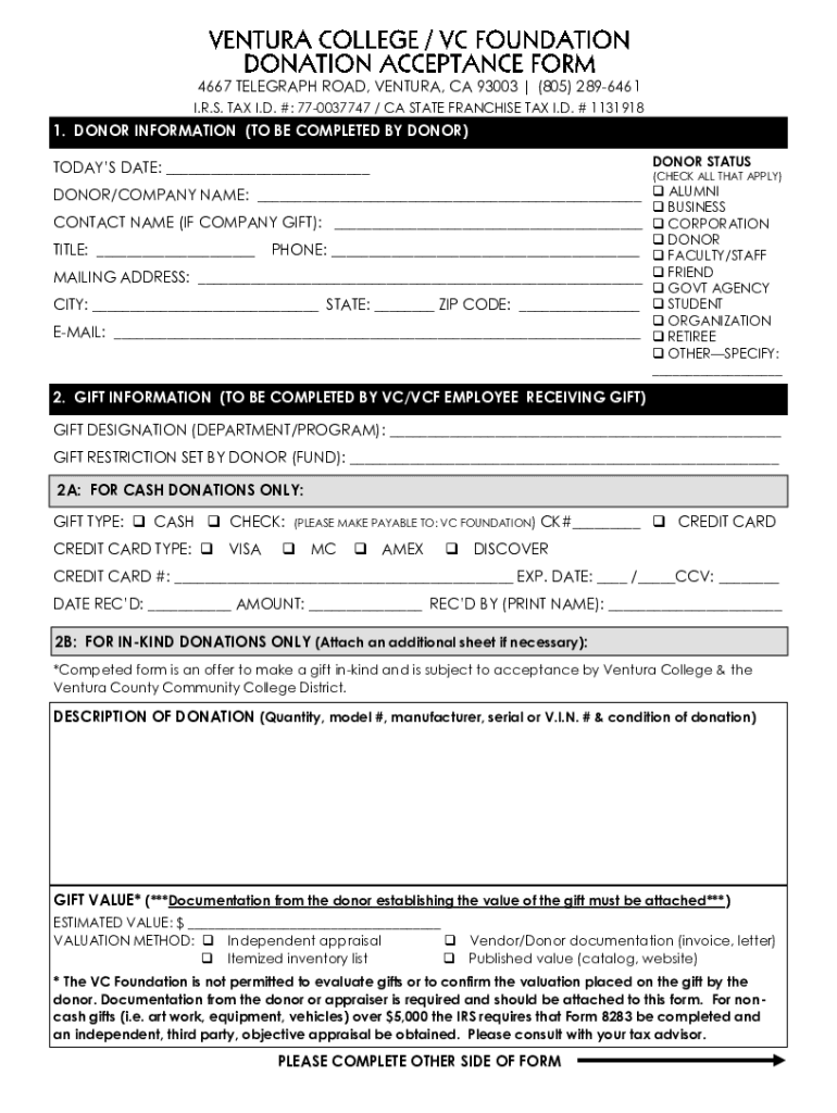 Fillable Online Tax Preparation Office in Ventura, CA Fax Email Print