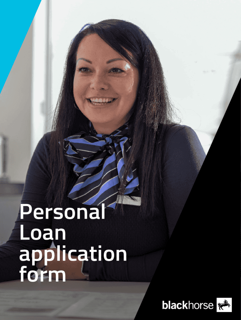 Fillable Online Personal Loan application form Fax Email Print pdfFiller