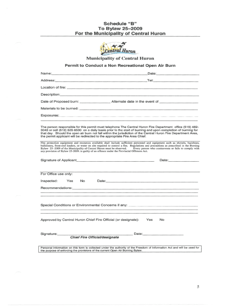 Fillable Online BurnPermitApplication.pdf Fax Email Print pdfFiller