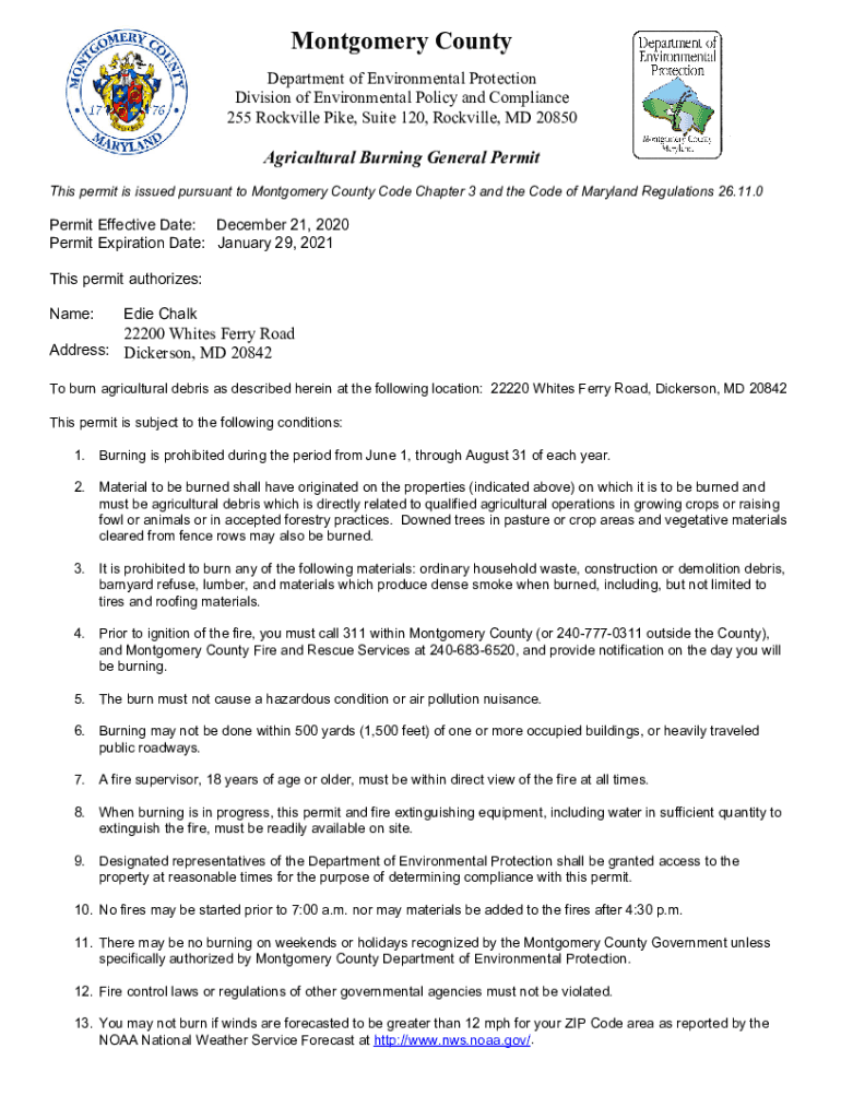 Fillable Online "I Montgomery County Planning Board Fax Email Print pdfFiller